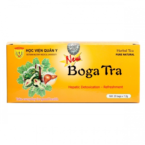 Trà thảo dược bổ gan Bogatra (Học viện Quân y) - Hộp 20 gói