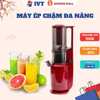 Máy ép chậm Seka SK 535S, máy ép rau củ công nghệ Đức, ép chậm trái cây hoa quả công suất 250W-VD.STORE