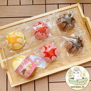 Squishy chất bơ ly kem chính hãng mềm, chậm tăng