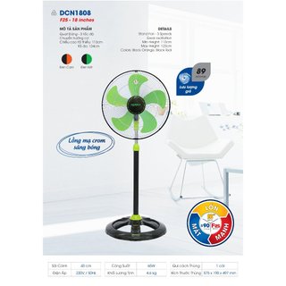 Quạt đứng công nghiệp Senko DCN1808