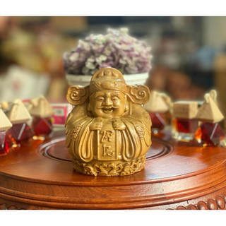 Tượng gỗ Thần Tài Bảo Lộc