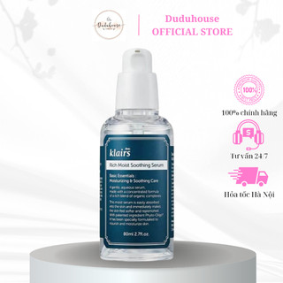 Serum dưỡng ẩm Klairs rich moist soothing serum 80ml Duduhouse