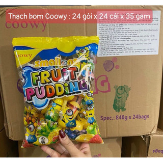 Thạch Rau Câu Trái Cây minion Fruit Pudding 840gr
