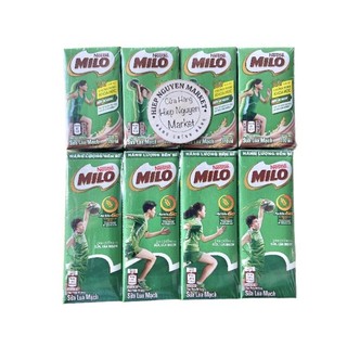 Lốc 4 hộp sữa MiLo lúa mạch