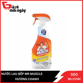 Nước lau bếp Mr Muscle hương chanh 500 ml