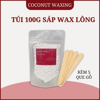 100gr sáp wax lông hương dừa cao cấp coconut waxing siêu bám lông