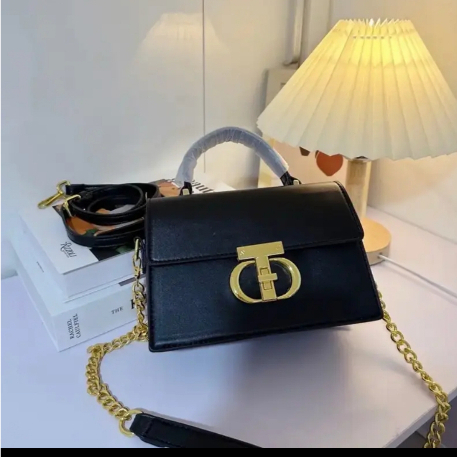 Free Ship Túi Quai Xách Dạng Cốp Cd Siêu Xinh Kèm Dây Đeo Phong Cách Hàn Quốc