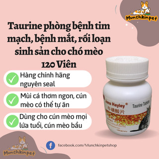 Taurine cho chó mèo, hạn chế bệnh về mắt và tim mạch, sinh sản muộn ở chó mèo