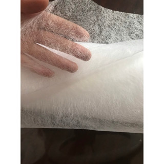 Keo tan (mếch tan) khi gặp nhiệt độ cao dùng trong may vá:để dính(cố định )2 mặt vải vào nhau