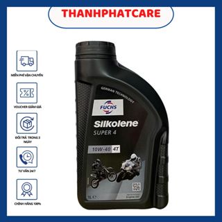  Dầu nhớt Fuchs Silkolene Super 4 10W40 cho xe côn tay,moto cao cấp 
