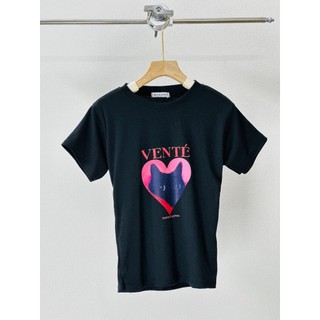 Áo thun cộc tay babytee in trái tim Vente Mat25 - phong cách basic