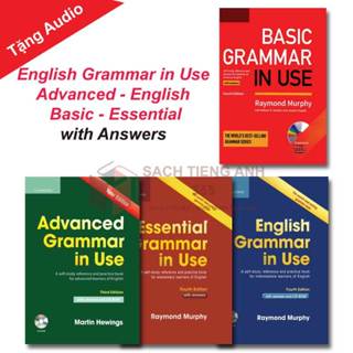 [Ngữ Pháp] English Grammar in Use Advanced - English - Essential - Basic - Tặng Audio mp3