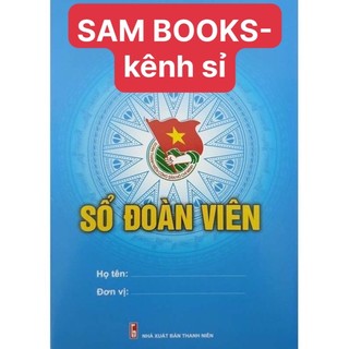Sổ đoàn viên màu xanh dương bản mới 2024