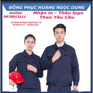 Đồng phục bảo hộ lao động. quần áo bảo hộ lao động vải kaki loại 1, quần áo lao động công nhân