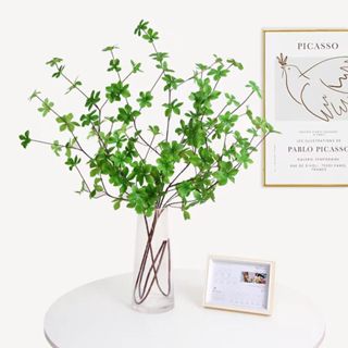 Cành thạch nam giả 90cm, trang trí decor nhà cửa, sân vườn, cửa hàng, tạo không gian tươi mới