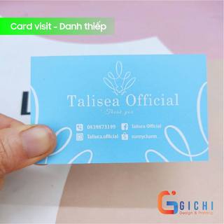 100C CARD VISIT - NAME CARD - DANH THIẾP - THIẾT KẾ THEO YÊU CẦU - GICHI Disign & Printing