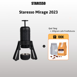 Máy pha cà phê Espresso cầm tay Staresso Mirage Plus 3, máy pha cà phê thủ công chính hãng