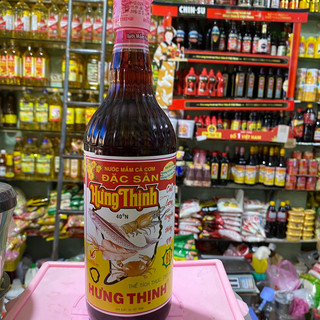 Nước mắm hưng thịnh 40độ nắp hồng 750ml