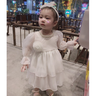 Váy công chúa cho bé gái từ 6-30kg tặng kèm băng đô nơ xinh xắn