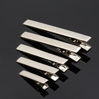 Giá sỉ 100C kẹp mỏ vịt bạc nhiều size H001