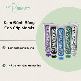 Kem Đánh Răng Cao Cấp Giúp Trắng Răng Thơm Miệng Marvis Toothpaste Ý