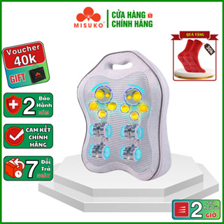 Máy massage lưng cổ vai gáy 4D MISUKO LA-96 ( BẢO HÀNH 24 THÁNG ), Máy mát xa thắt lưng, cột sống giảm đau mỏi