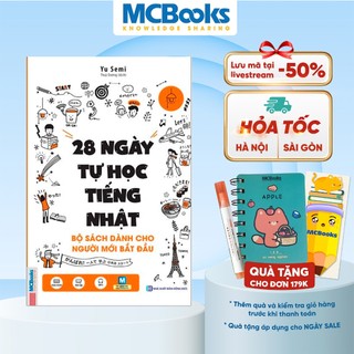Sách - 28 Ngày Tự Học Tiếng Nhật - Bộ Sách Dành Cho Người Mới Bắt Đầu