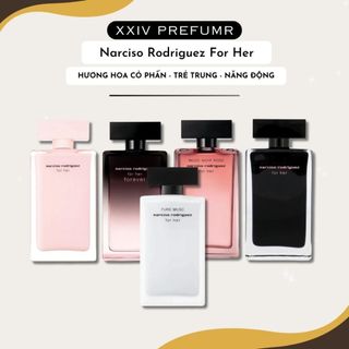 Nước Hoa Nữ Narciso forever, Narciso Trắng, Nar Đen Hồng Musc Noir Rose xxiv