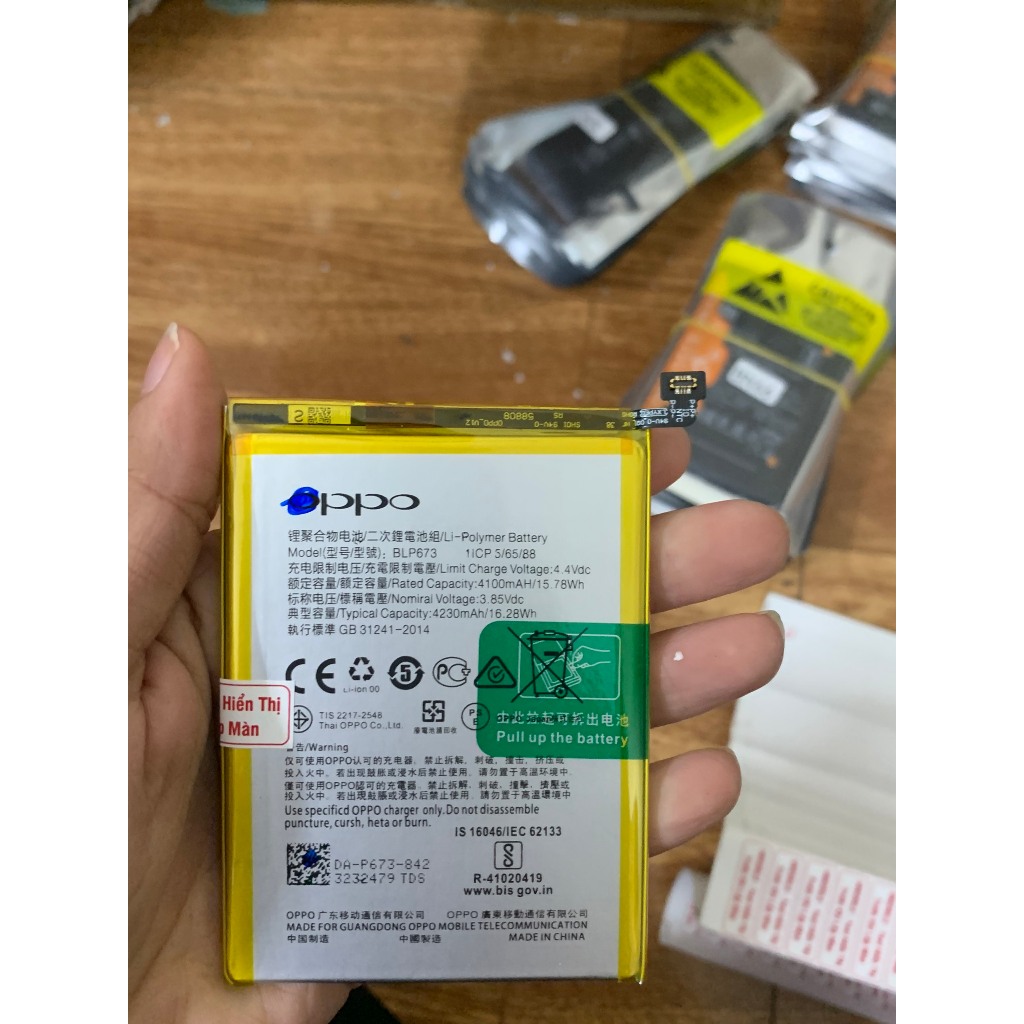 Pin Oppo A3s / Oppo A5 / Oppo A5s / Oppo A7 / A31 2020  tặng bộ sửa và keo dán màn b7000.