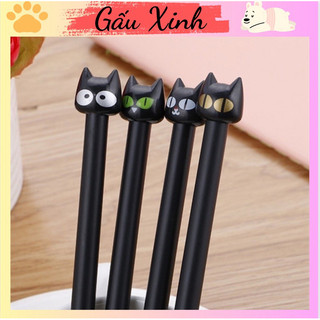 Bút Nước Mực Đen Mèo Đen Dễ Thương