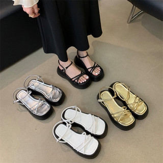 Giày sandal xuồng Toffly, giày xăng đan bánh mì quai ngang đế nguyên khối chống trơn trượt size từ 35 đến bigize 41 42