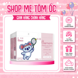 Tã bemon hàn quốc 💥 chính hãng 💥 bỉm bemon cho bé dán/quần đủ size s56/m48/l46/xl42/xxl38/xxxl36 miếng