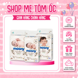 Bỉm moony natural 💥 chính hãng 💥 tã nội địa nhật dán quần moony natural đủ size cho bé