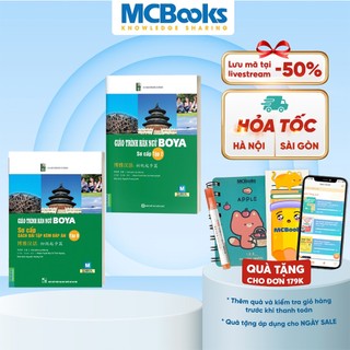 Sách - Combo Giáo Trình Hán Ngữ Boya Sơ Cấp Tập 2 Và Sách Bài Tập Kèm Đáp Án