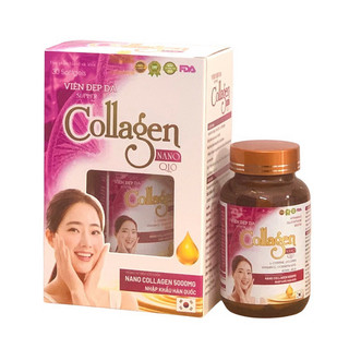 COLLAGEN Diệp Lục - Viên Uống Trắng Da, Đẹp Dáng- Hộp 30 viên