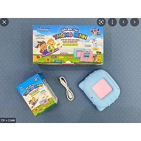 Máy đọc thẻ song ngữ 3 chế độ đọc anh việt - đồ chơi giáo dục sớm cho bé, máy đọc thẻ flashcard