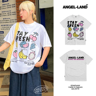 Áo thun Angel Land chính hãng Stay Fresh Màu Trắng - SFT