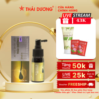  Mua 1 Xịt tóc Dược liệu 30ml tặng 1 Combo Dầu gội 7 plus 50ml và 2 gói hoa sen