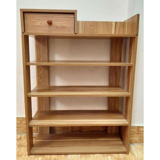 Kệ Giày 5 Tầng Gỗ MDF Giá Rẻ Gọn Tiện