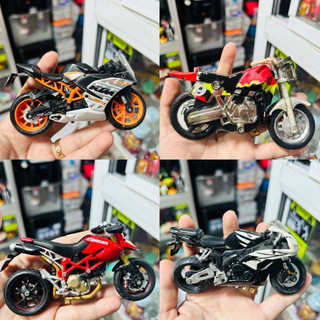 Mô hình xe moto 1/18 maisto ducati/ ktm rc/ honda ơi....