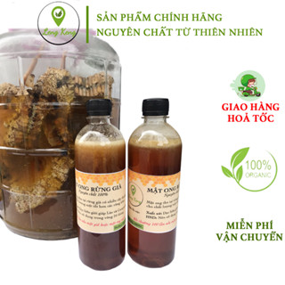 Mật Ong Rừng Già Thuần Tự Nhiên LengKengFarm - Không Phải Ong Nuôi, Không Pha Tạp Chất- Mật Ong Hoa Nhãn- Mật Ong C