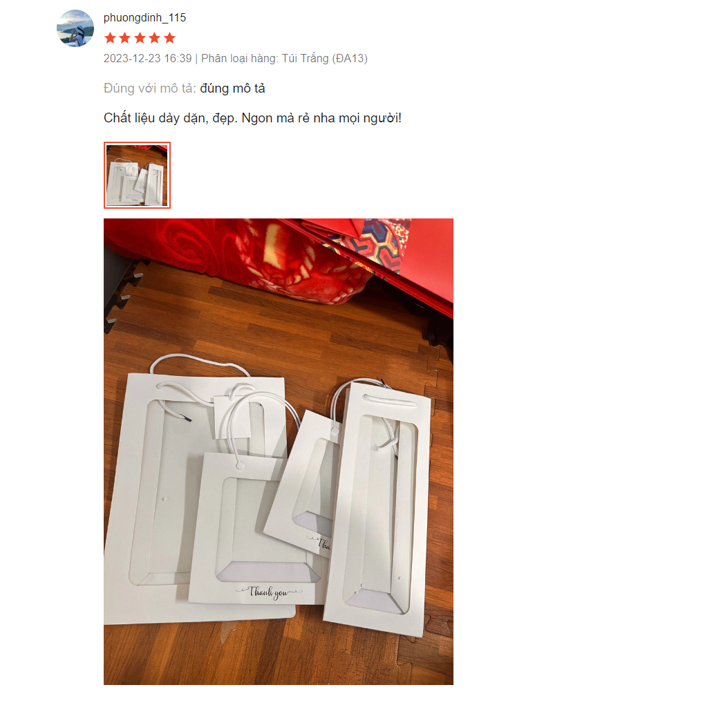 Túi giấy mặt kính mika đựng hoa tươi, hoa sáp, gấu bông kích thước 35 x 24 x 14 cm