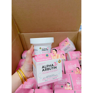 Kem dưỡng kích trắng da alpha arbutin collagen 3+ plus 100g