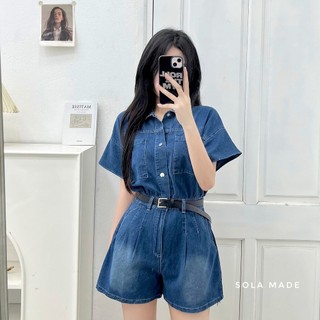 Jum bò cộc tay + kèm đai - anna.store