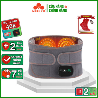 Đai lưng cột sống thoát vị đĩa đệm MISUKO MK-Z6 [ BẢO HÀNH 24 THÁNG],hỗ trợ điều trị thoát vị đĩa đệm - thoái hóa đốt