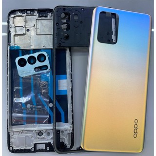 Bộ xương vỏ điện thoại oppo reno 6z-5g ráp máy chuẩn đẹp.kèm phím bấm,kính camera