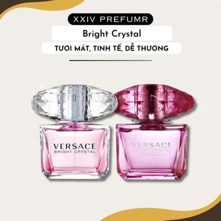 Nước hoa nữ Versace Bright Crystal EDT - Bright Crystal Absolute EDP hương thơm hoa mẫu đơn
