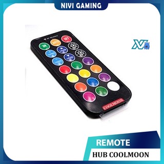 Remote Điều Khiển Hub Fan Led Coolmoon (LƯU Ý Chỉ dùng được khi PC đã kết nối sẵn với Hub Coolmoon)