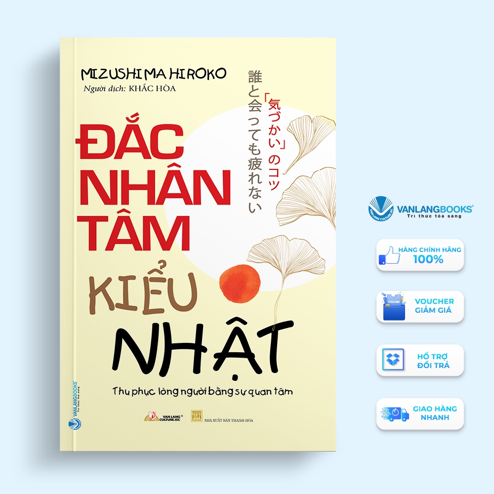 Sách Đắc Nhân Tâm Kiểu Nhật (Tái Bản 2023) - Văn Lang