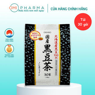  Trà Đậu Đen Rang Nguyên Chất Hỗ Trợ Thanh Lọc Cơ Thể Làm Đẹp Da Orihiro Nhật Bản  Túi 30 Gói  